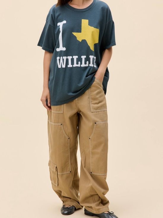 Daydreamer Tops - Daydreamer Willie Nelson Tee